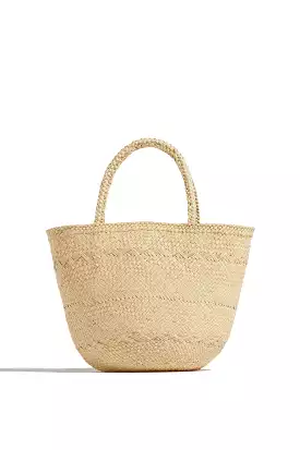 Marta Small Basket Tote in Natural