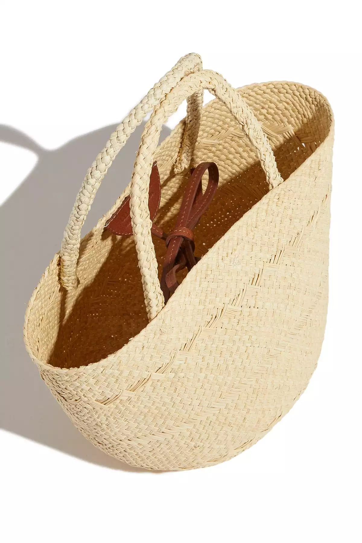 Marta Small Basket Tote in Natural