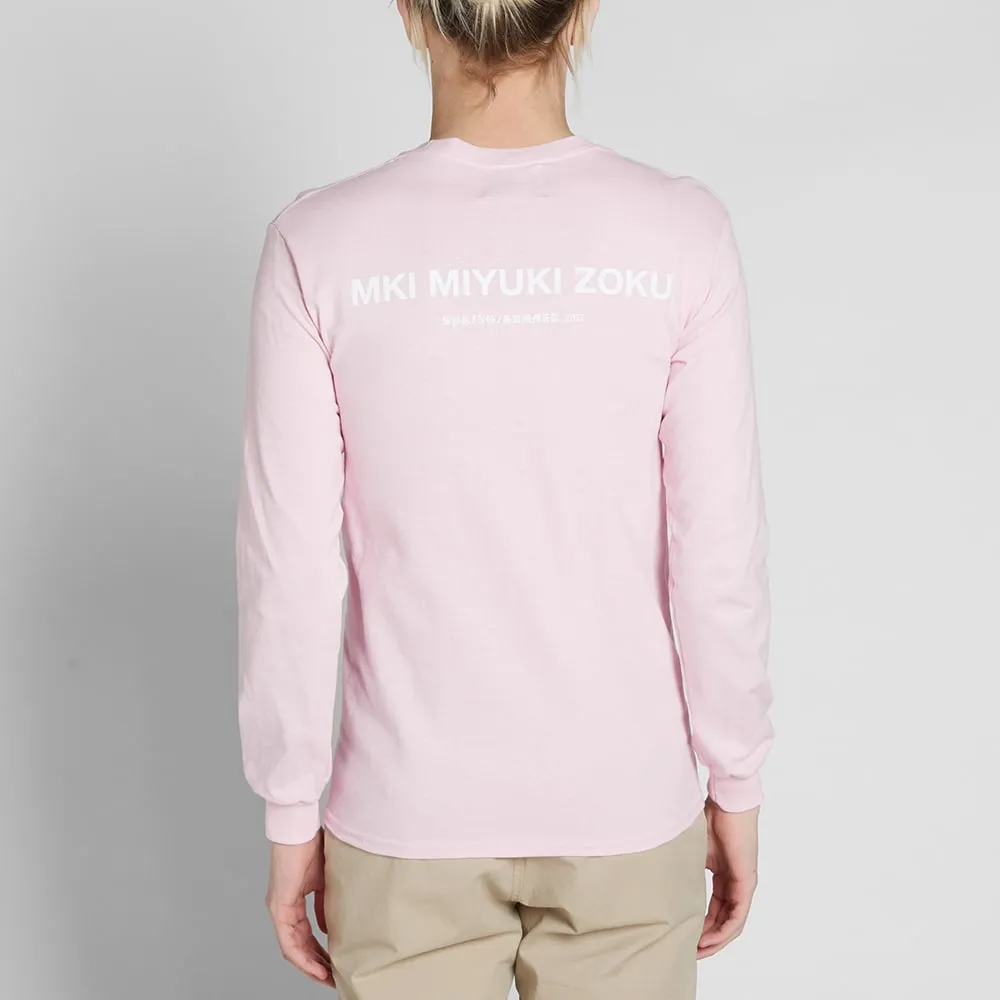 MKI Long Sleeve Spring Summer 2017 TeePink