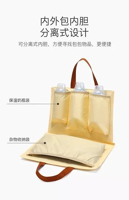 Mommy bag mother and baby mother new fashion portable one-shoulder large-capacity backpack S4360664