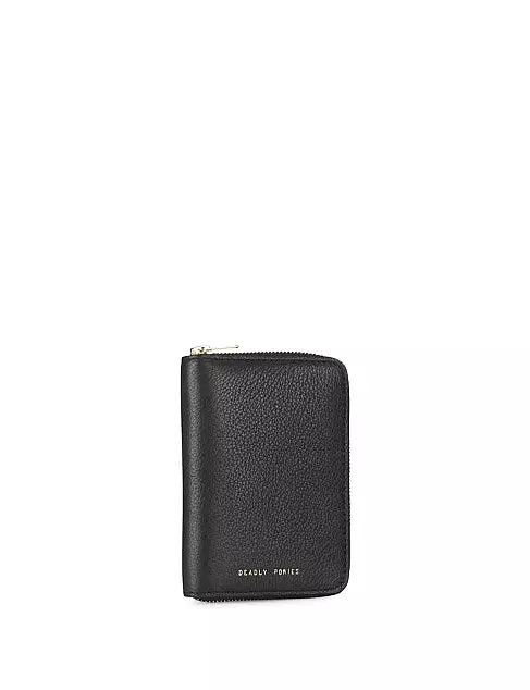 Mr Passport Zip Wallet, Black