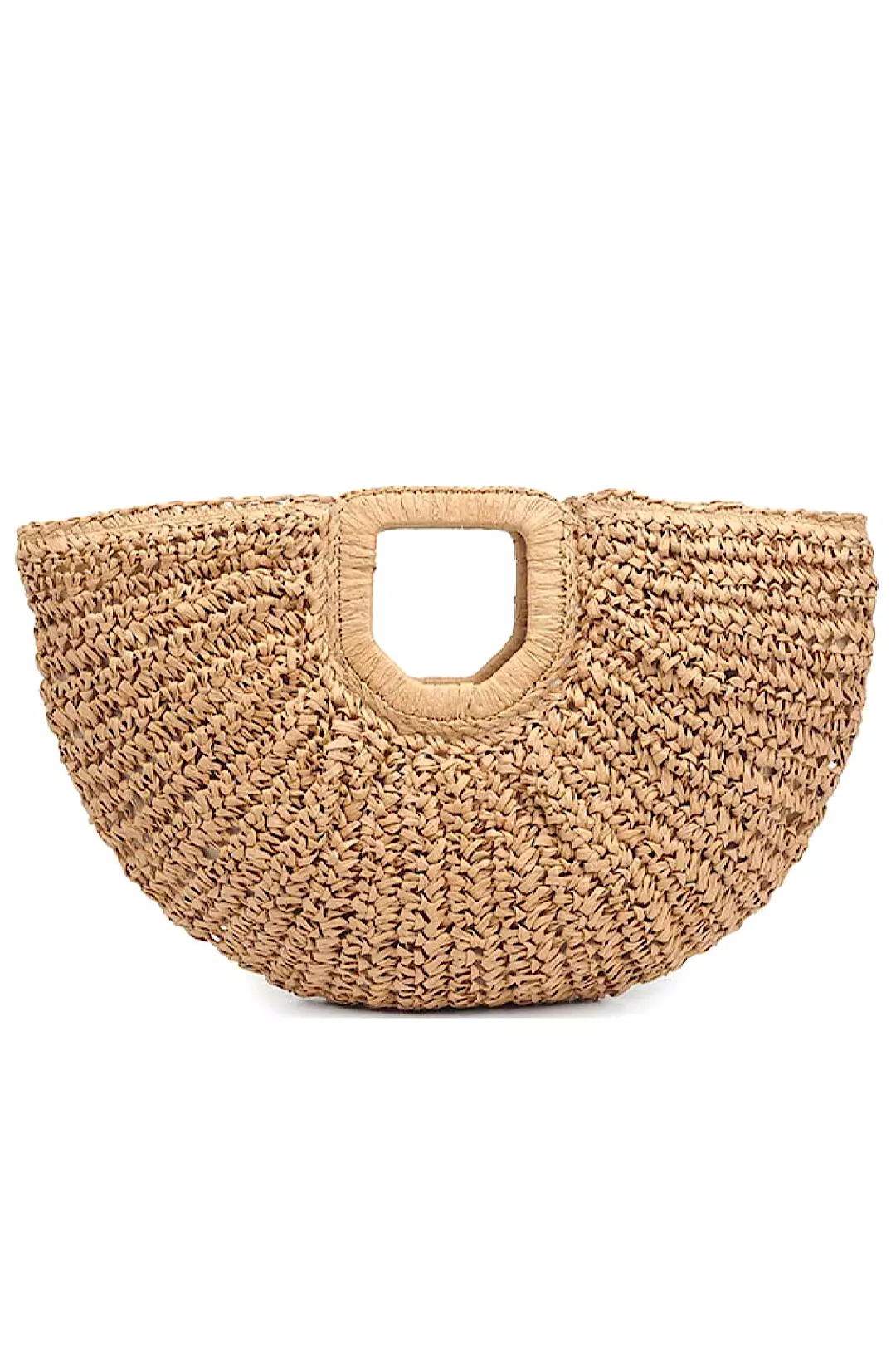 Natural Raffia Handbag