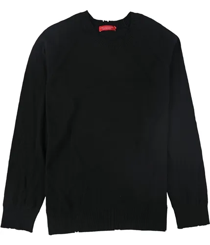 N:Philanthropy Mens Distressed Pullover Sweater