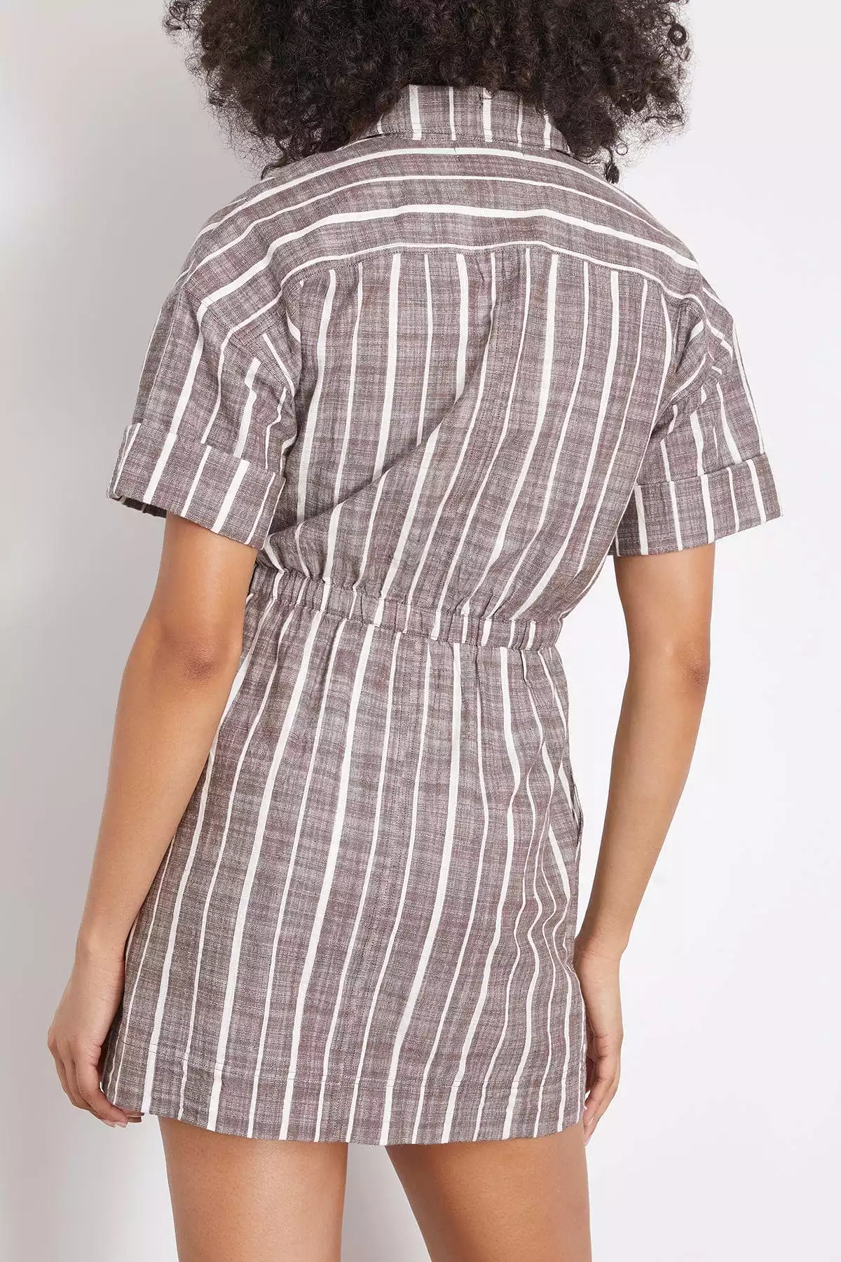 Palmera Mini Dress in Kesh Stripe