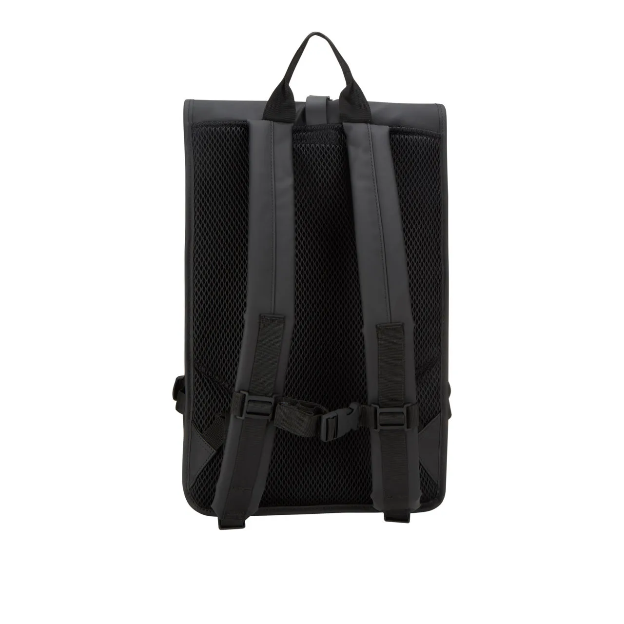 RAINS Roll Top Backpack - 01 Black