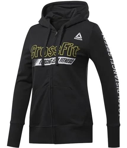 Reebok Womens Rc Fef Graphic Hoodie Sweatshirt