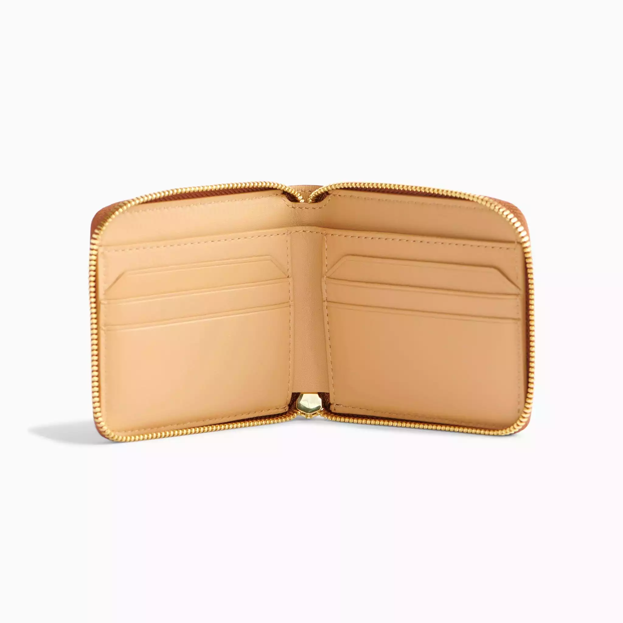 Remi Zip Wallet Caramel