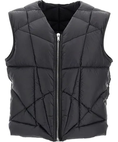 Rick Owens short sleeveless down jacket