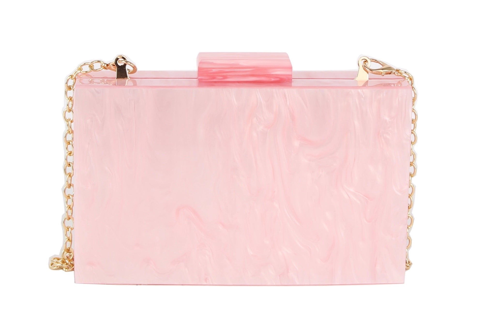 Shell Acrylic Clutch