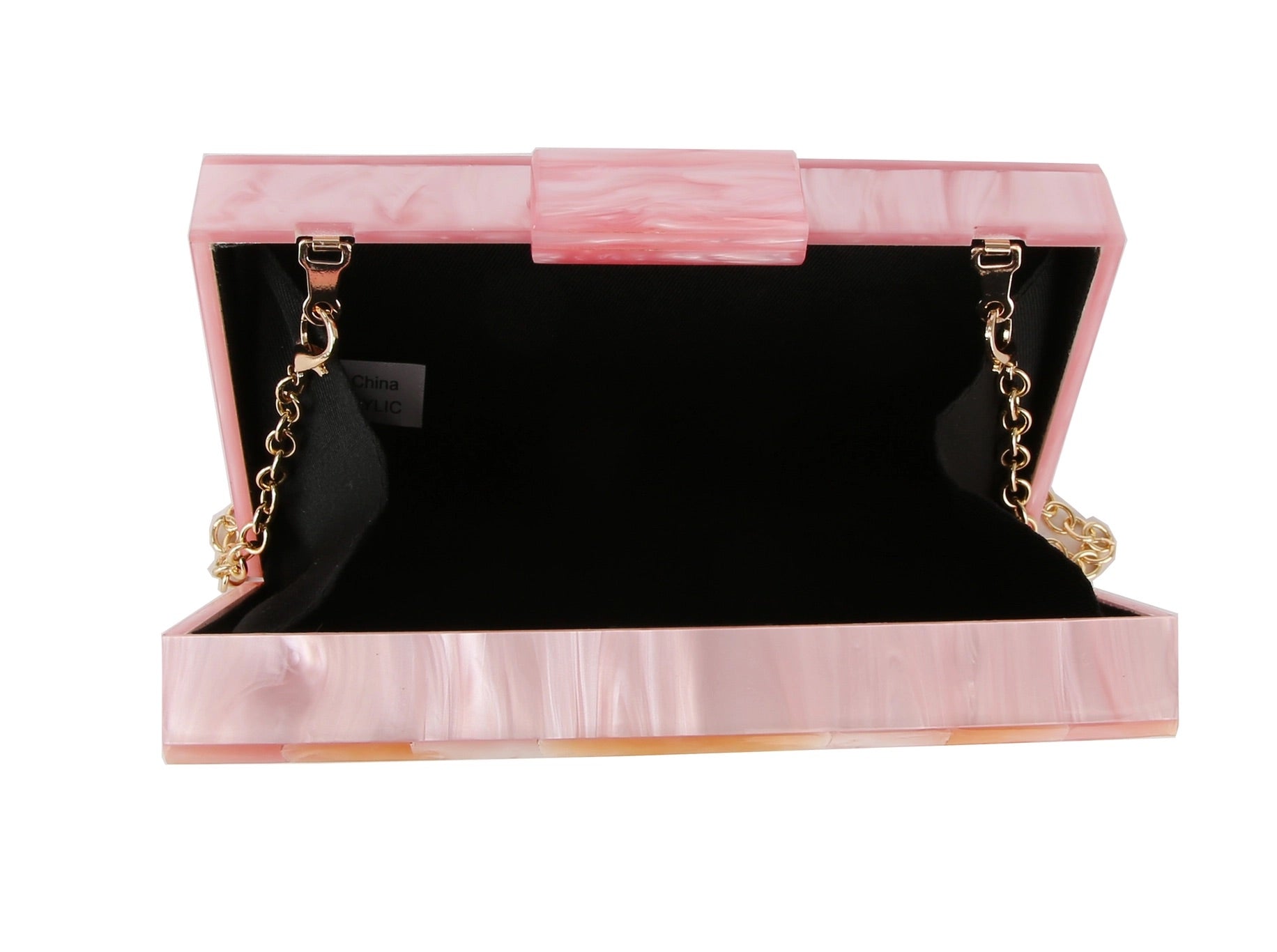 Shell Acrylic Clutch