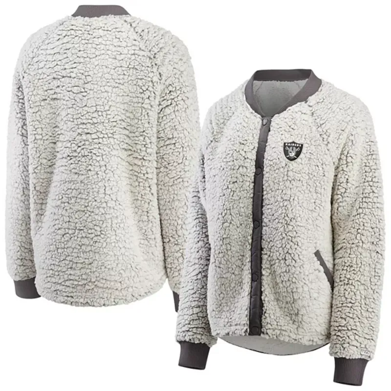 Shop Las Vegas Raiders Sherpa Jacket - William Jacket