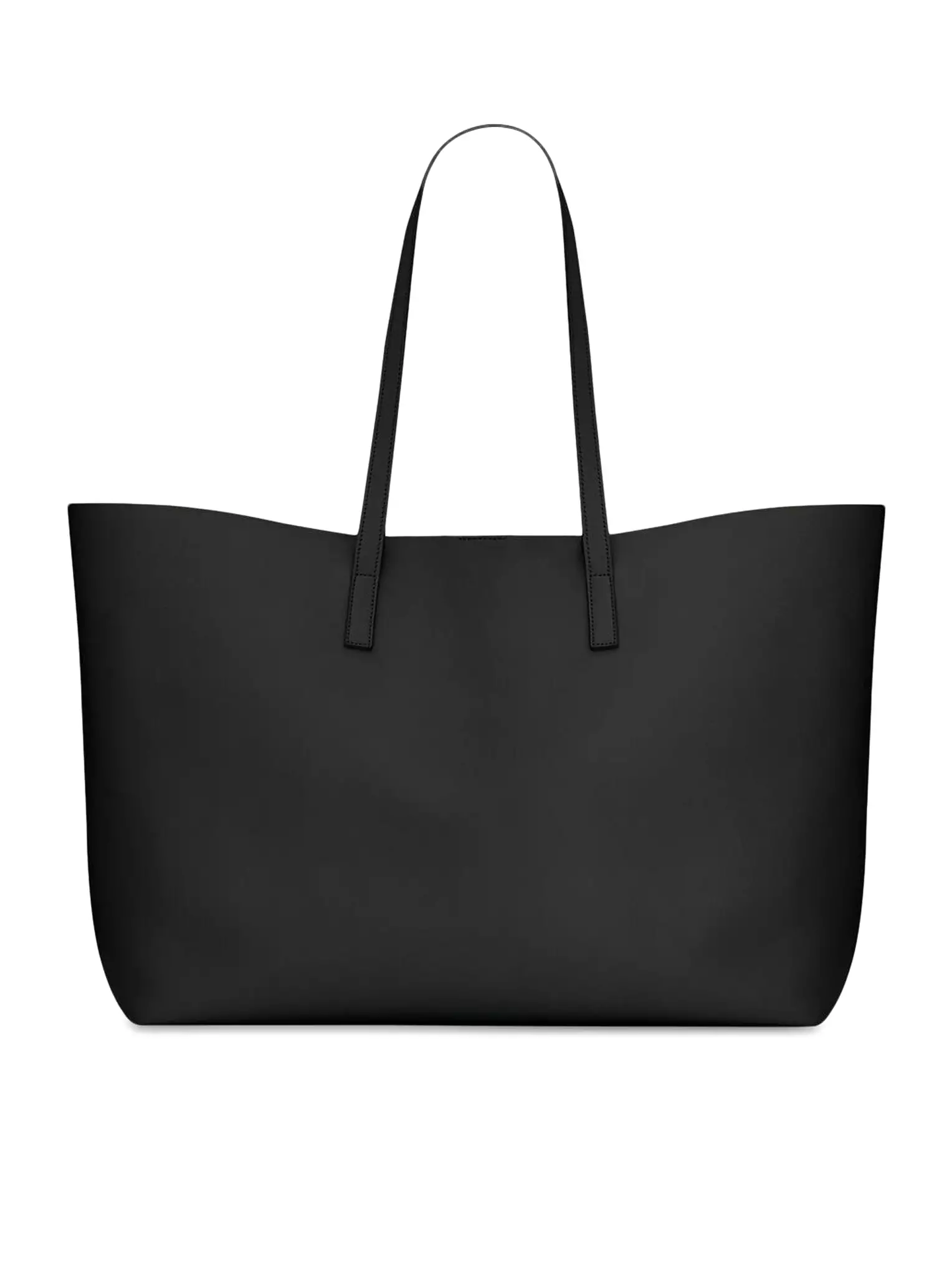 SHOPPING SAINT LAURENT LEATHER TOTE BAG