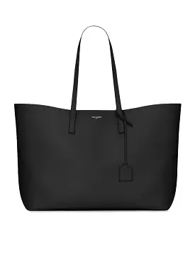 SHOPPING SAINT LAURENT LEATHER TOTE BAG