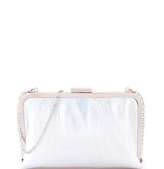 Silver Chic Glossy Purse