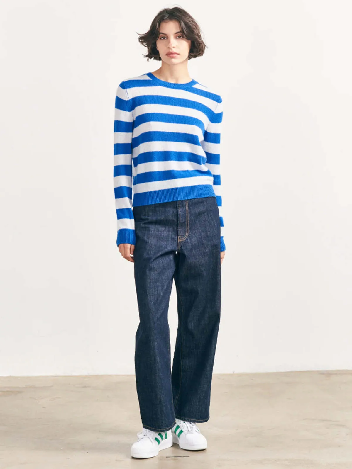 Stripe Crew Sweater