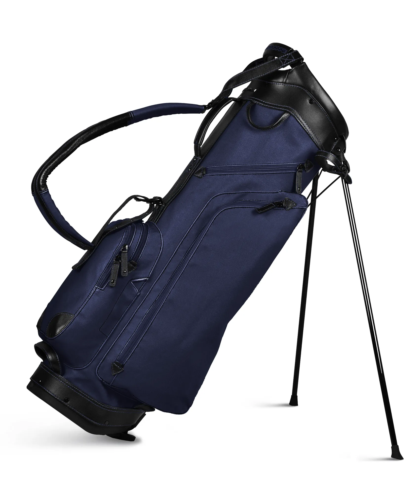 Sun Mountain Golf Canvas & Leather Carry Stand Bag