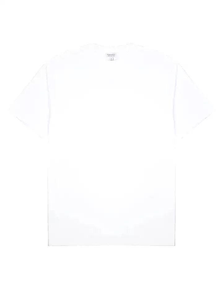 Sunspel Oversized T-Shirt White