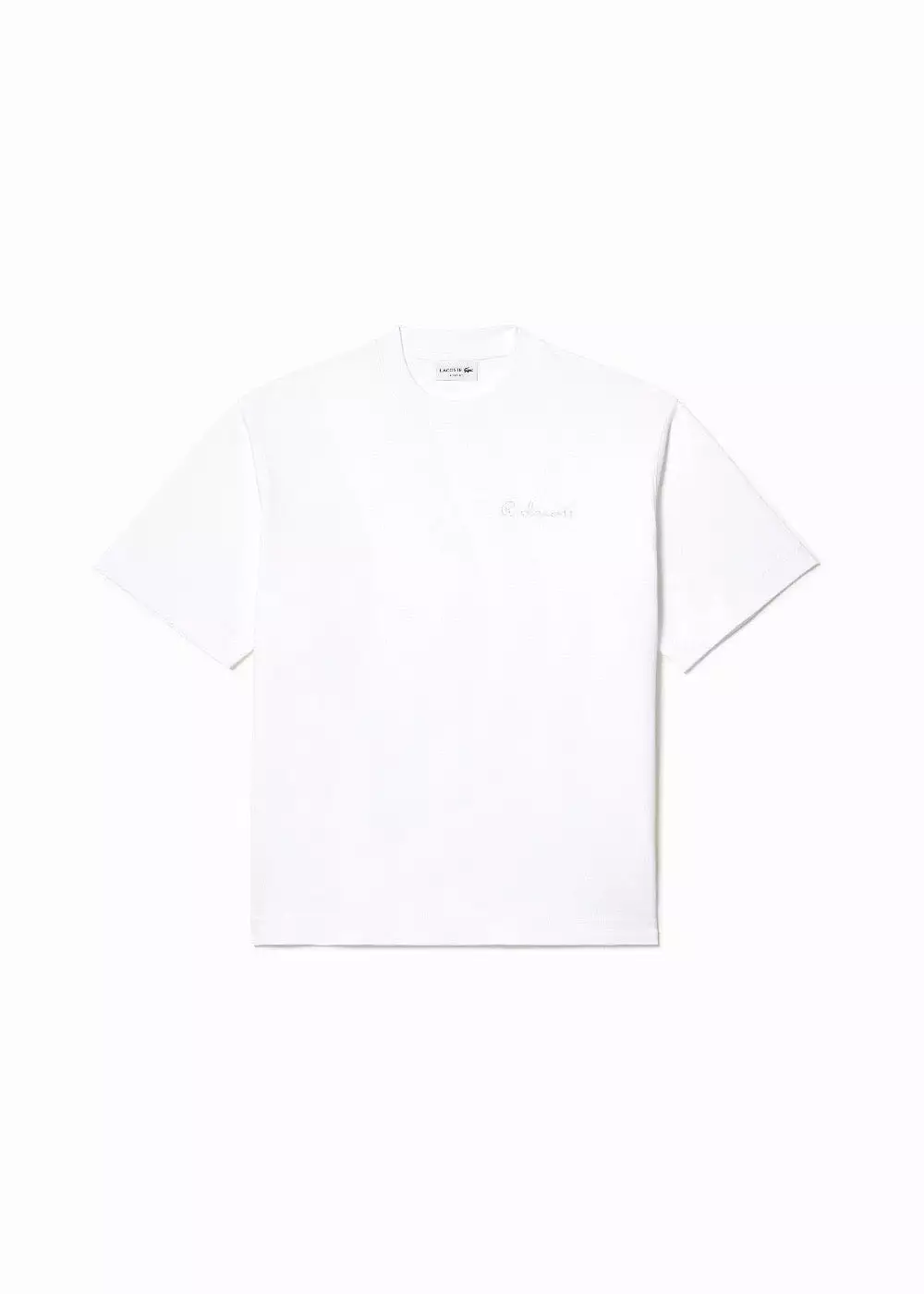 T-shirt Lacoste Brodé R.Lacoste