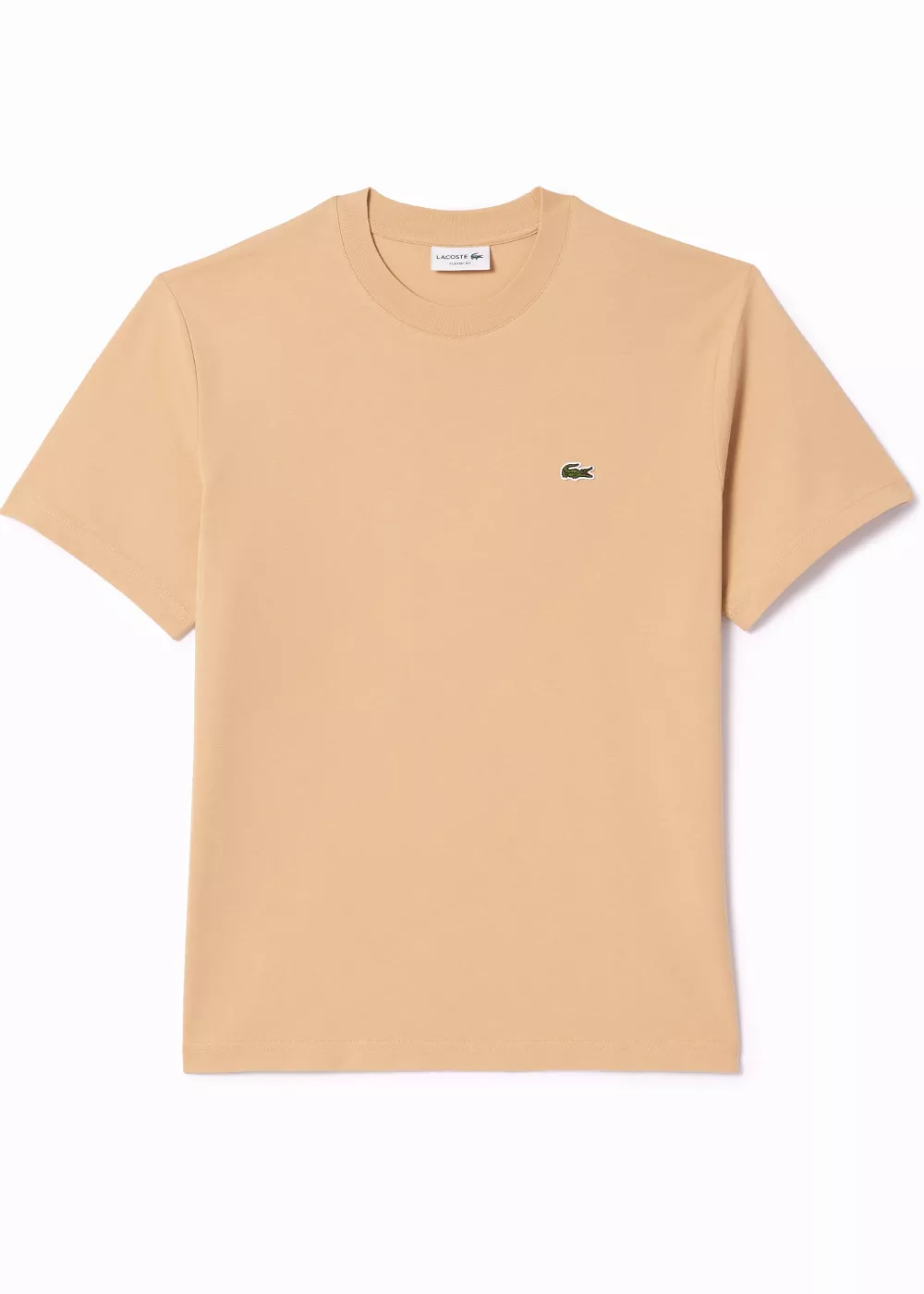 T-shirt Lacoste iconique beige