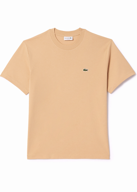 T-shirt Lacoste iconique beige