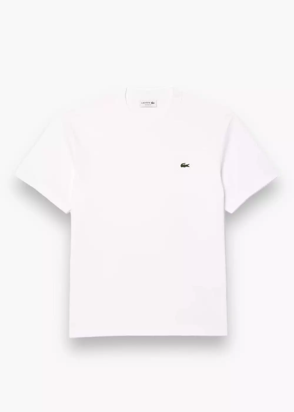 T-shirt Lacoste iconique blanc