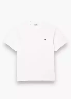 T-shirt Lacoste iconique blanc