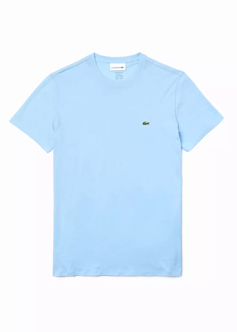 T-shirt Lacoste iconique bleu ciel