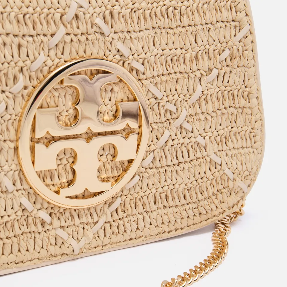 Tory Burch Reva Raffia Clutch Bag