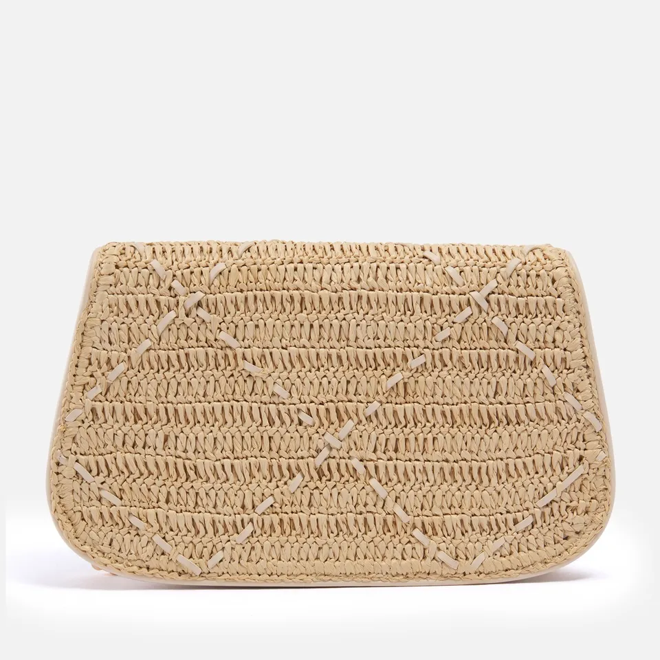 Tory Burch Reva Raffia Clutch Bag