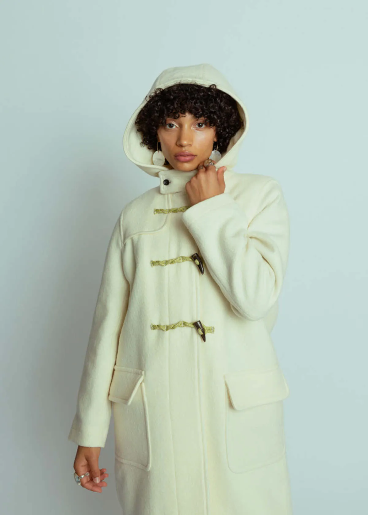 Vosges Duffle Coat - Ivory