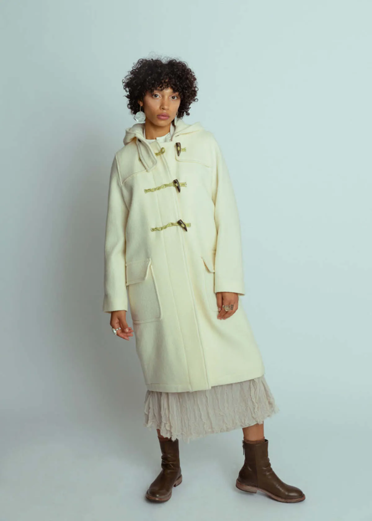 Vosges Duffle Coat - Ivory