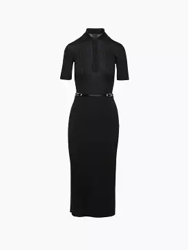 Voyou Belt Long Polo Dress