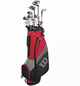 Wilson Golf Profile SGI Complete Mens Golf Club Set with Bag